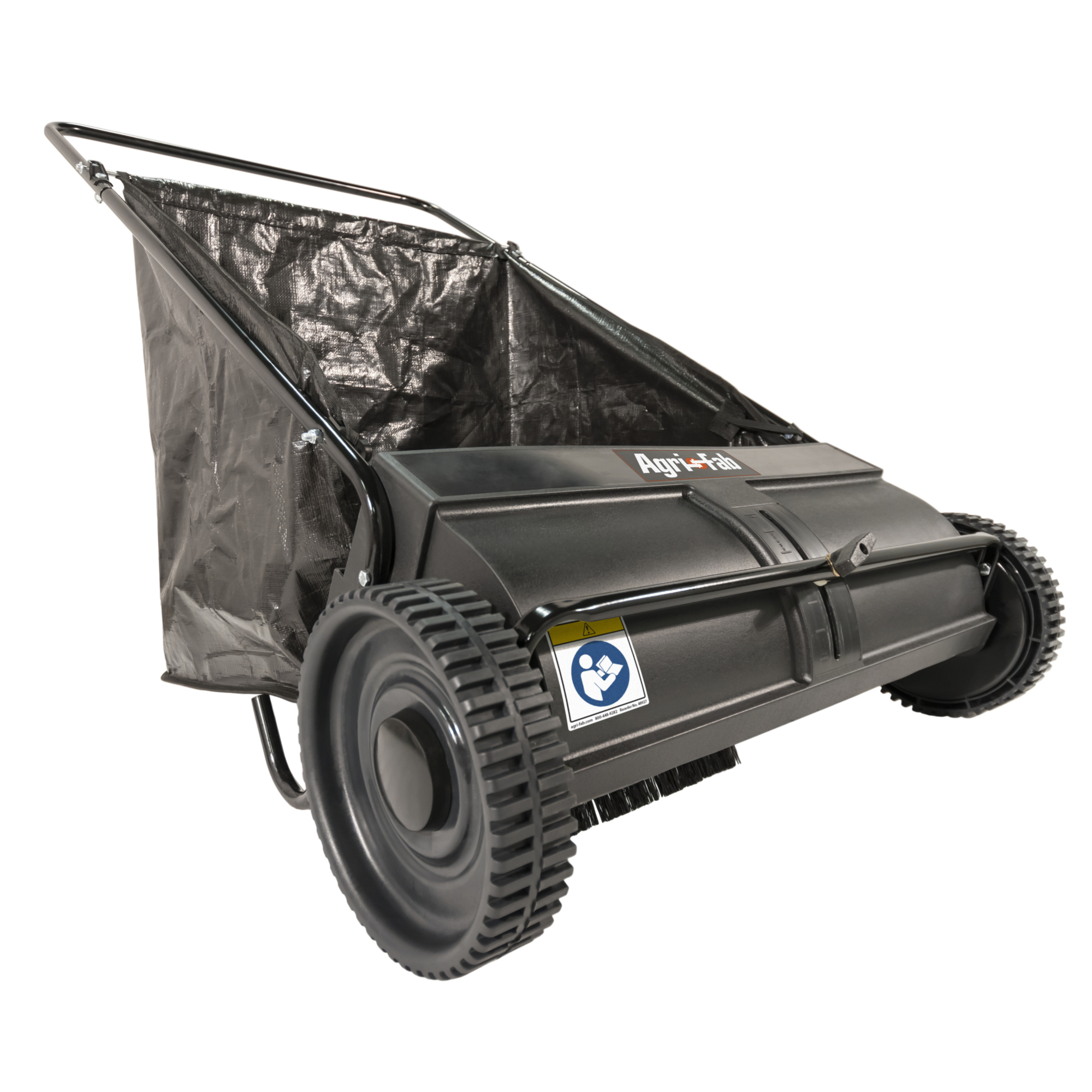 Agri-Fab, Push Lawn Sweeper, Working Width 26 in, Hopper Capacity 26 ft³, Model# 45-0218